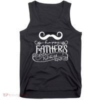 Happy Father's Day Dad Mustache Tank Top thumb 0