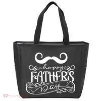 Happy Father's Day Dad Mustache Tote Bag thumb 0