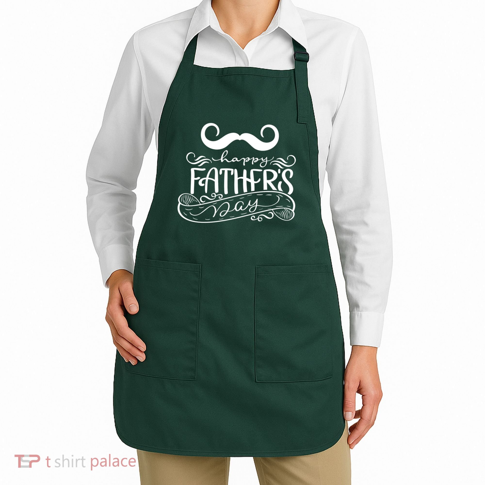 Happy Father's Day Dad Mustache Apron