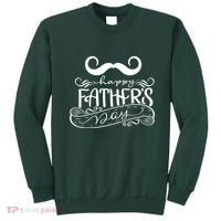 Happy Father's Day Dad Mustache Sweatshirt thumb 0