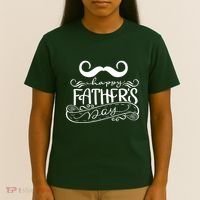 Happy Father's Day Dad Mustache T-Shirt thumb 4