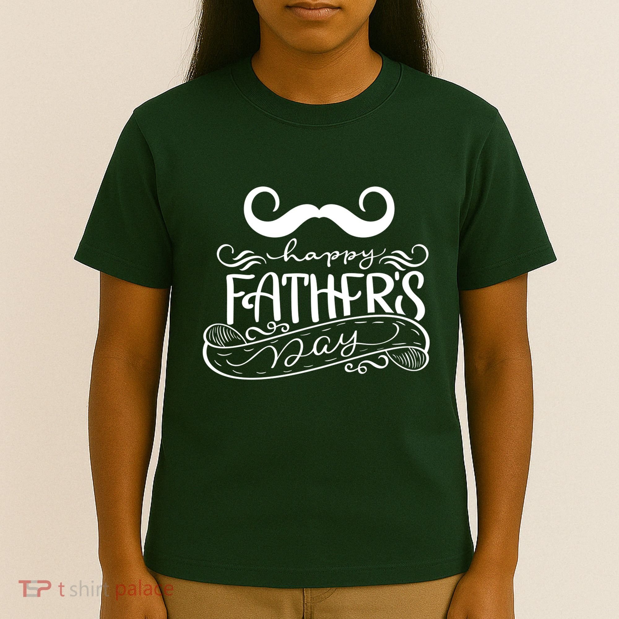 Happy Father's Day Dad Mustache T-Shirt