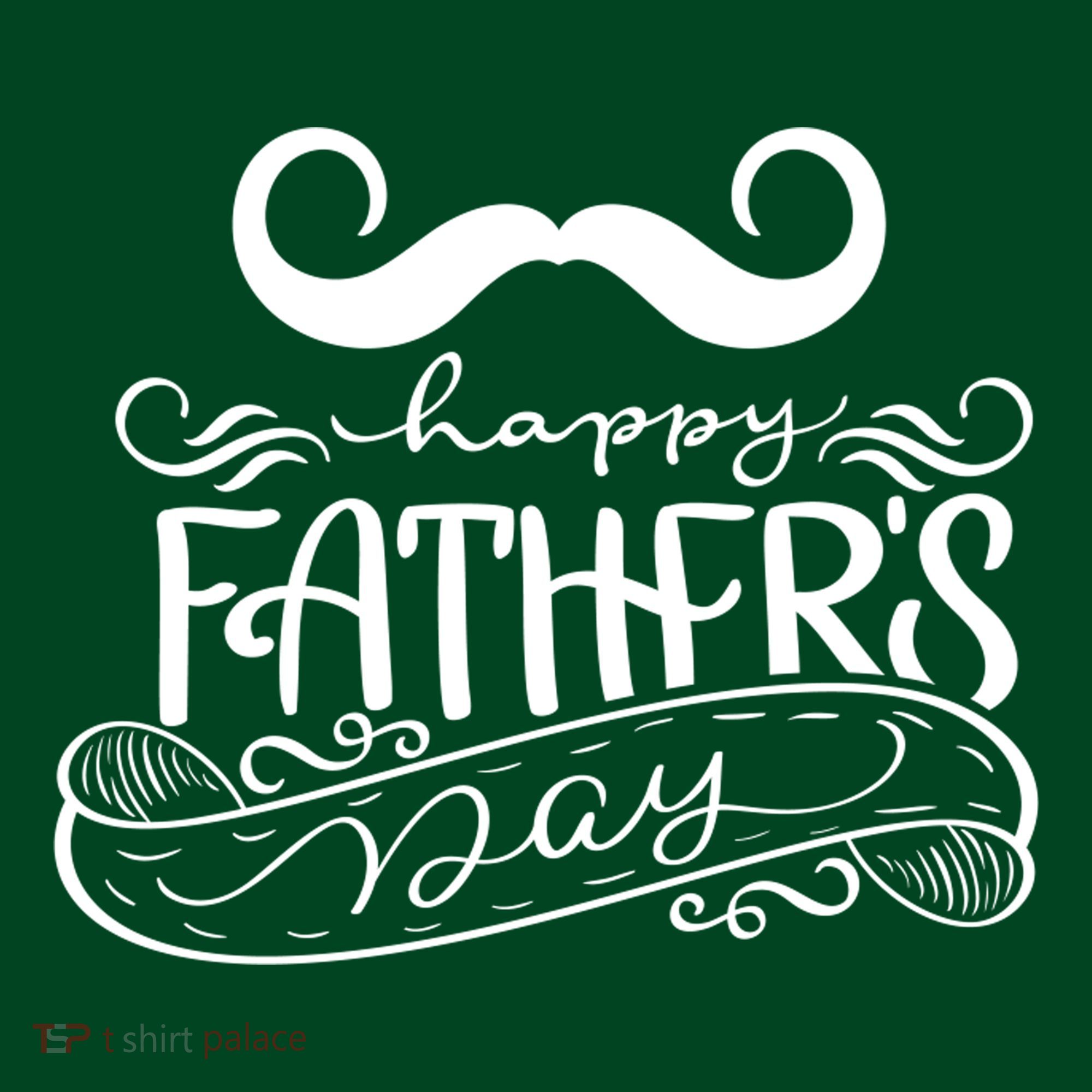 Happy Father's Day Dad Mustache Kids Sweatshirt