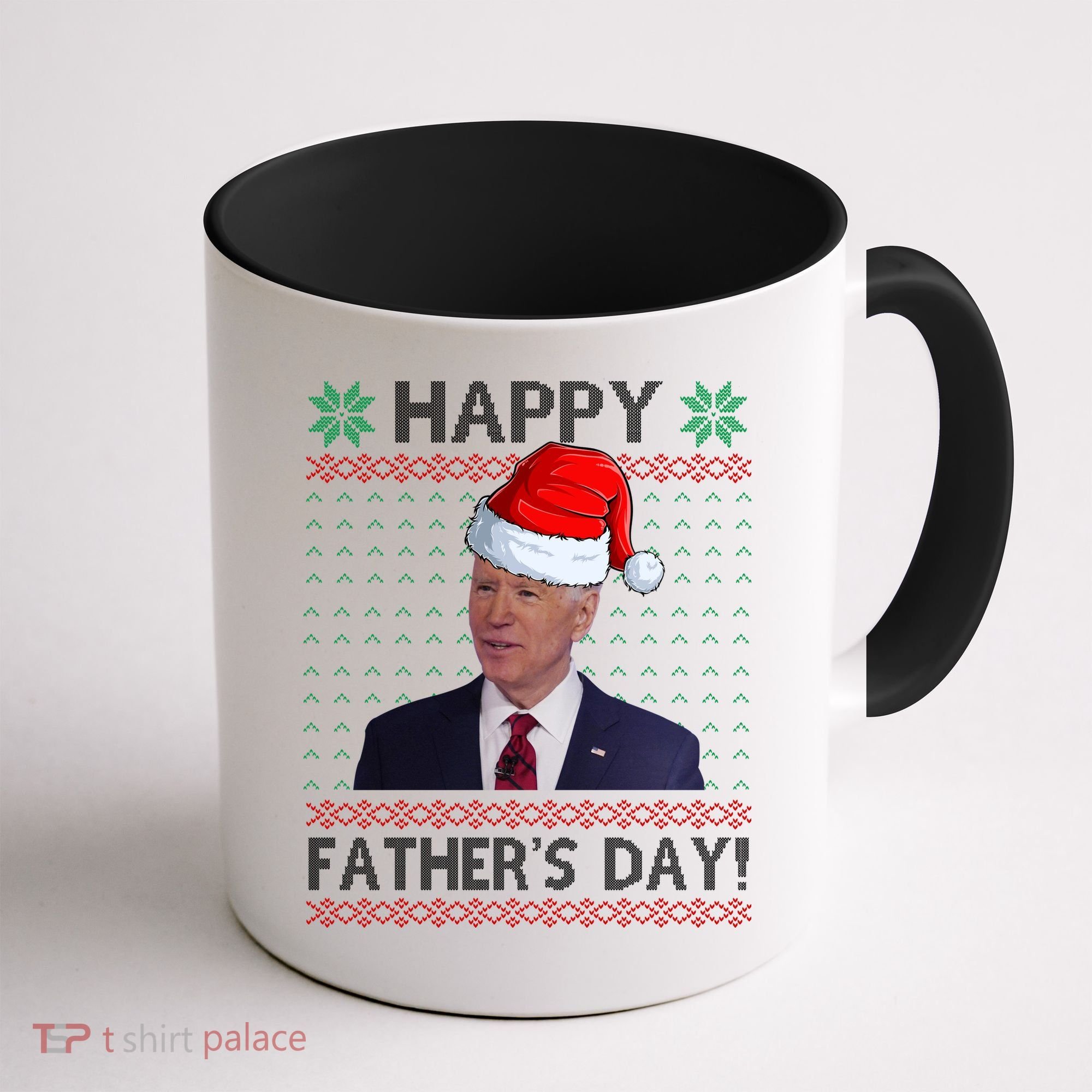 Happy Father's Day Funny Joe Biden Christmas Coffee Mug