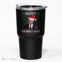 Happy Father's Day Funny Joe Biden Christmas Tumbler thumb 0