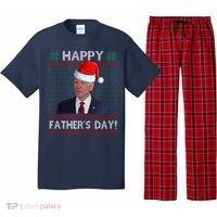 Happy Father's Day Funny Joe Biden Christmas Pajama Set thumb 0