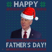 Happy Father's Day Funny Joe Biden Christmas Women's Hoodie thumb 2