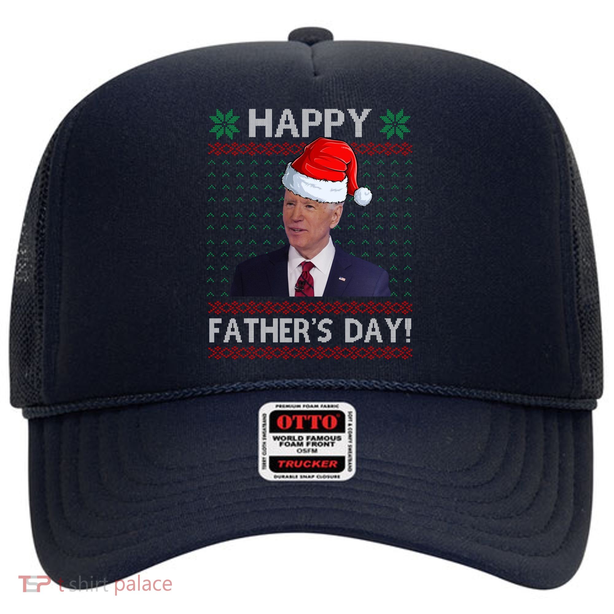 Happy Father's Day Funny Joe Biden Christmas Hat