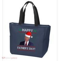 Happy Father's Day Funny Joe Biden Christmas Tote Bag thumb 3
