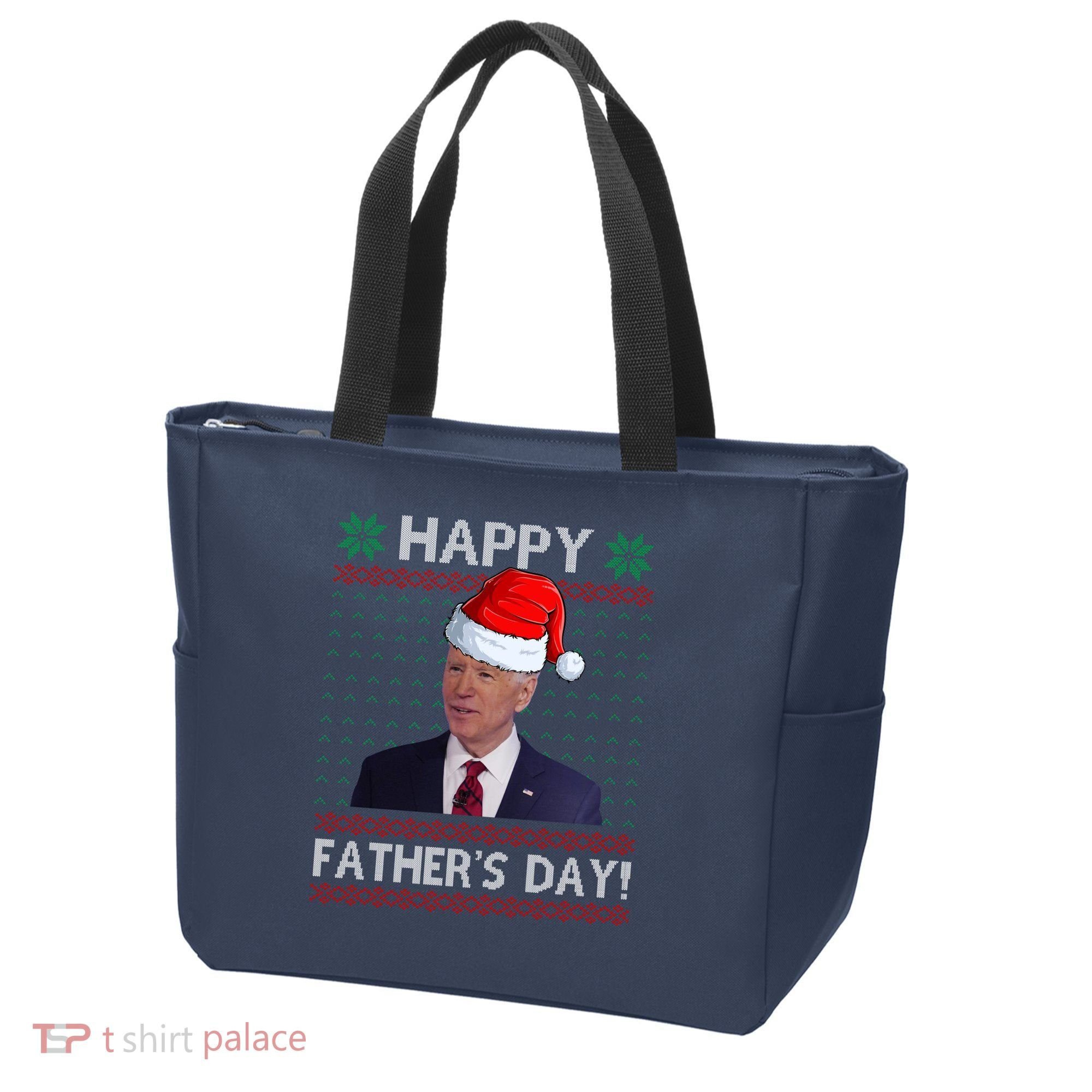 Happy Father's Day Funny Joe Biden Christmas Tote Bag