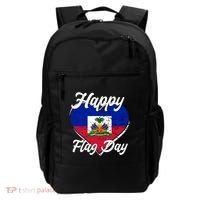 Happy Flag Day 1804 Haiti Haitian Independence Backpack thumb 0