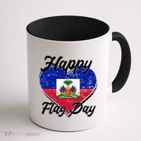Happy Flag Day 1804 Haiti Haitian Independence Coffee Mug thumb 1