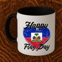 Happy Flag Day 1804 Haiti Haitian Independence Coffee Mug thumb 2