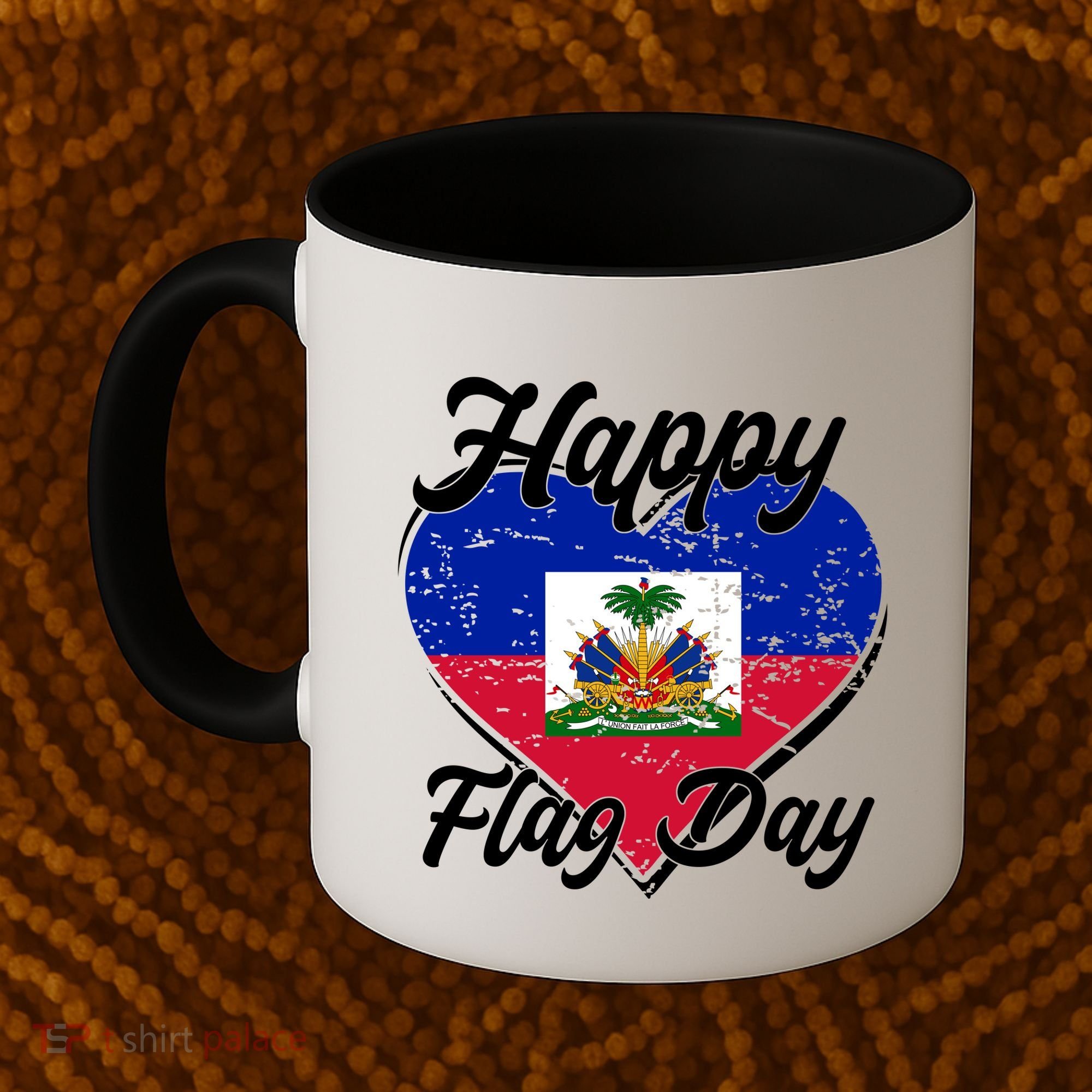Happy Flag Day 1804 Haiti Haitian Independence Coffee Mug
