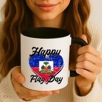 Happy Flag Day 1804 Haiti Haitian Independence Coffee Mug thumb 3