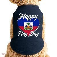 Happy Flag Day 1804 Haiti Haitian Independence Doggie Tank thumb 0