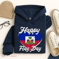 Happy Flag Day 1804 Haiti Haitian Independence Hoodie thumb 4