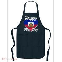 Happy Flag Day 1804 Haiti Haitian Independence Apron thumb 0