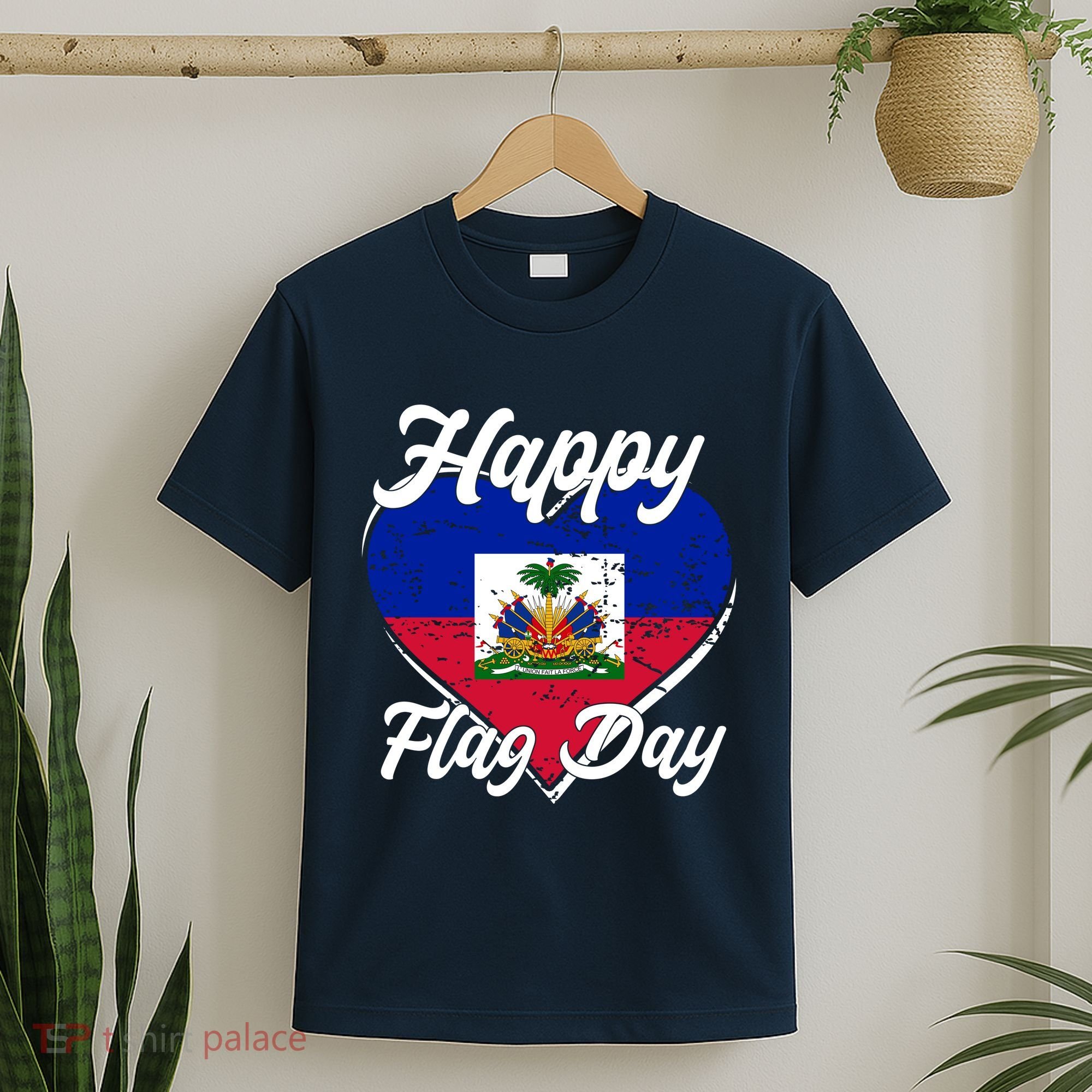 Happy Flag Day 1804 Haiti Haitian Independence T-Shirt