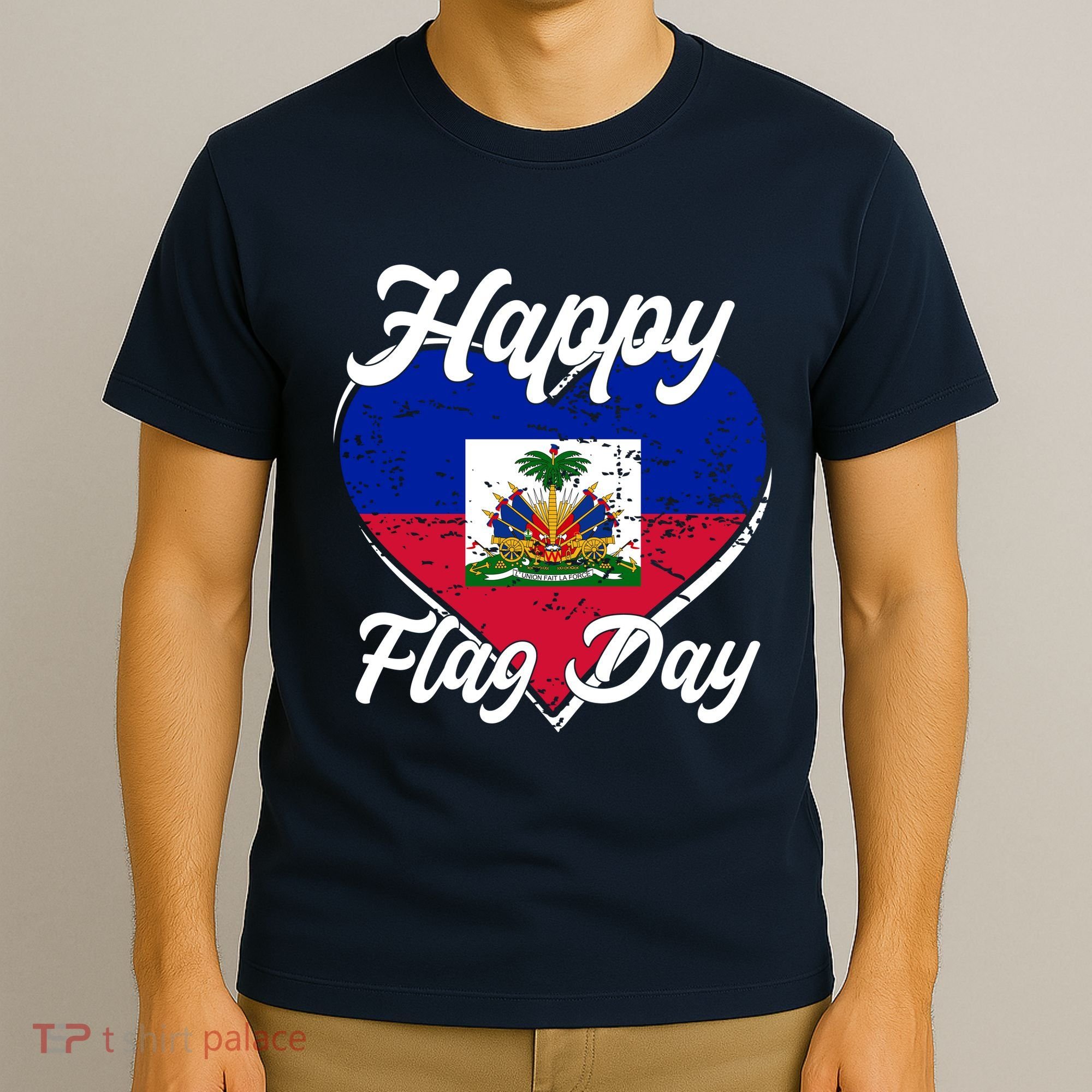 Happy Flag Day 1804 Haiti Haitian Independence T-Shirt