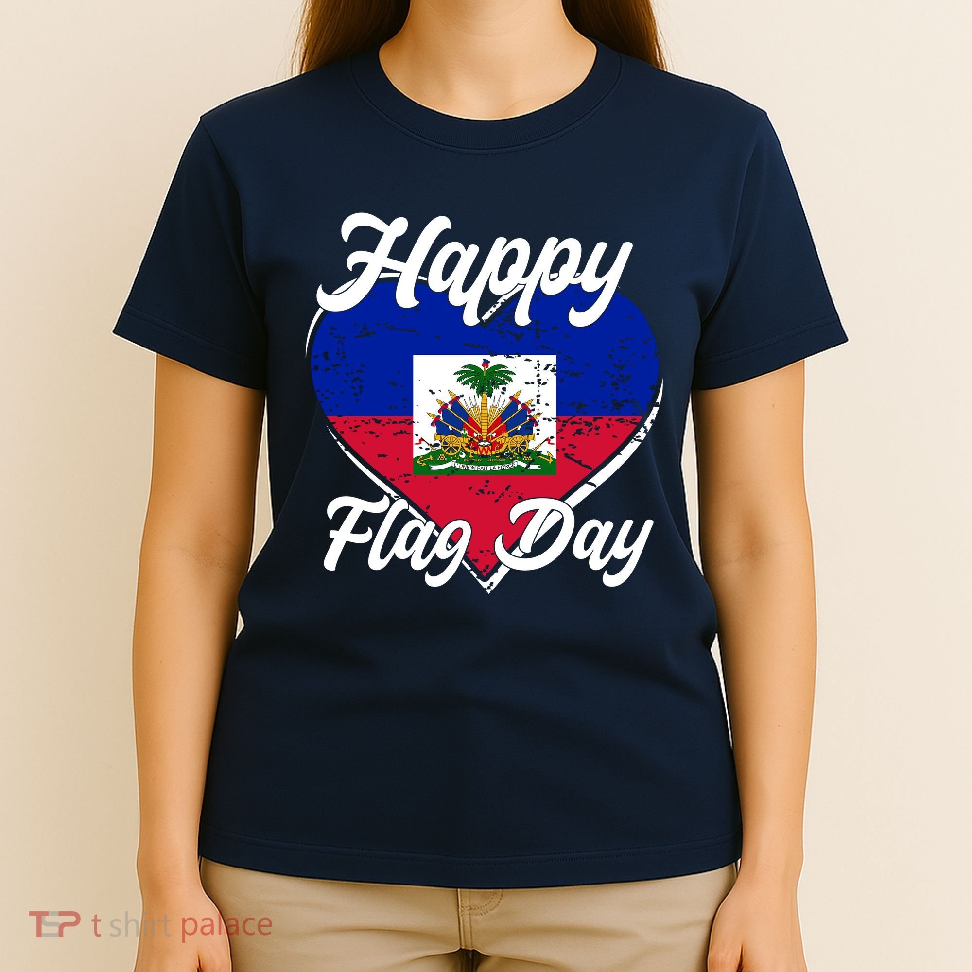 Happy Flag Day 1804 Haiti Haitian Independence T-Shirt