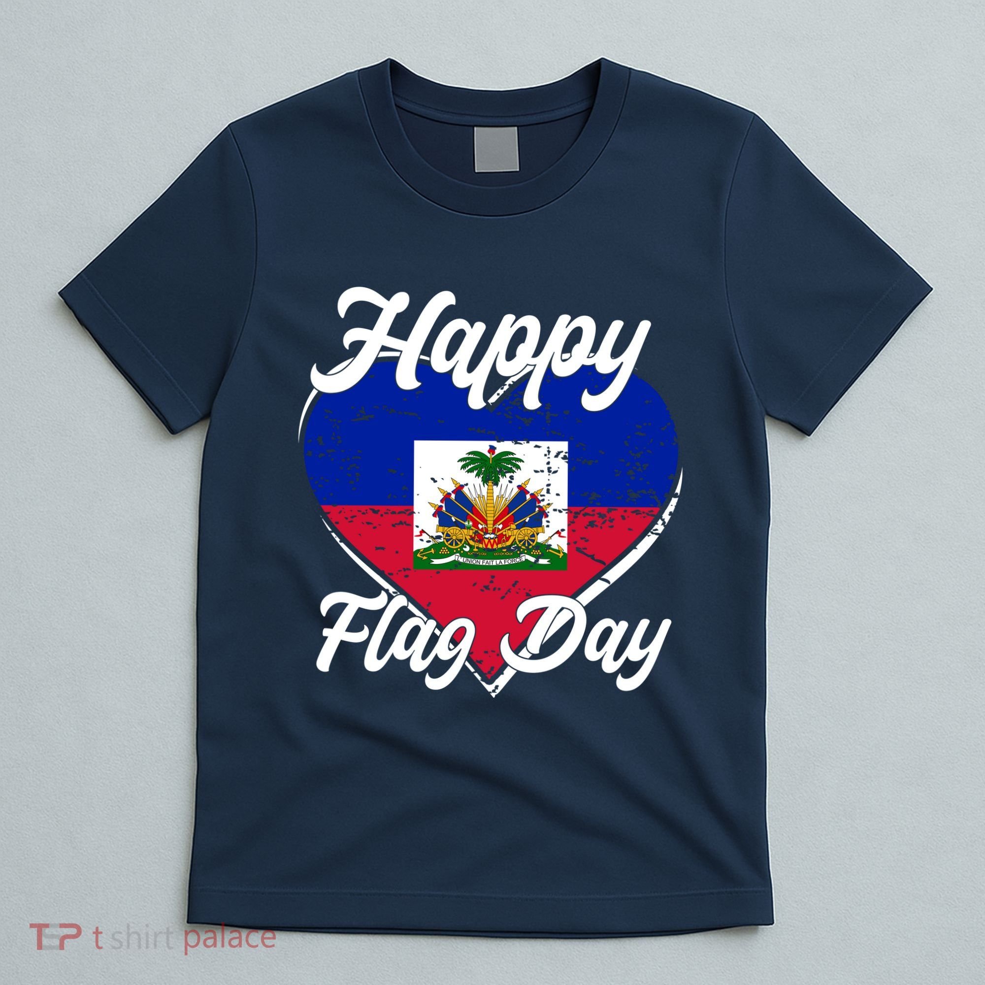 Happy Flag Day 1804 Haiti Haitian Independence T-Shirt