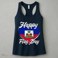 Happy Flag Day 1804 Haiti Haitian Independence Women's Tank Top thumb 3