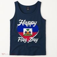 Happy Flag Day 1804 Haiti Haitian Independence Tank Top thumb 2