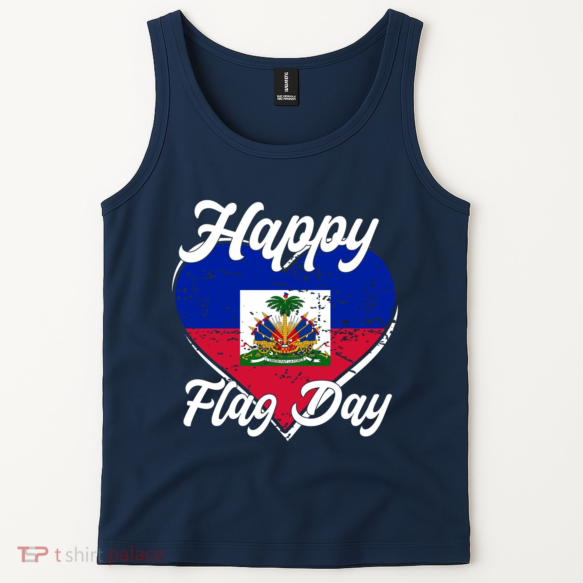 Happy Flag Day 1804 Haiti Haitian Independence Tank Top