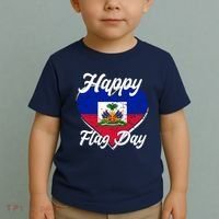 Happy Flag Day 1804 Haiti Haitian Independence Toddler T-Shirt thumb 2