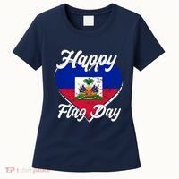 Happy Flag Day 1804 Haiti Haitian Independence Women's T-Shirt thumb 0