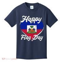 Happy Flag Day 1804 Haiti Haitian Independence Kids T-Shirt thumb 0