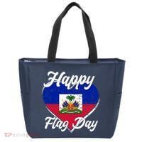 Happy Flag Day 1804 Haiti Haitian Independence Tote Bag thumb 0