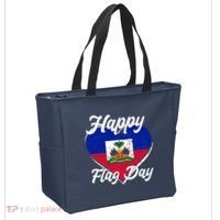 Happy Flag Day 1804 Haiti Haitian Independence Tote Bag thumb 2