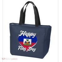 Happy Flag Day 1804 Haiti Haitian Independence Tote Bag thumb 3