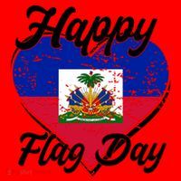 Happy Flag Day 1804 Haiti Haitian Independence Santa Hat thumb 1