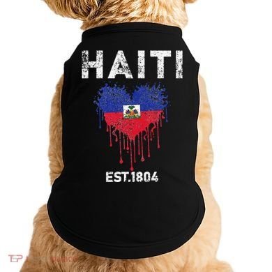 Haiti Flag Day Haitians Flag Pride Doggie Tank