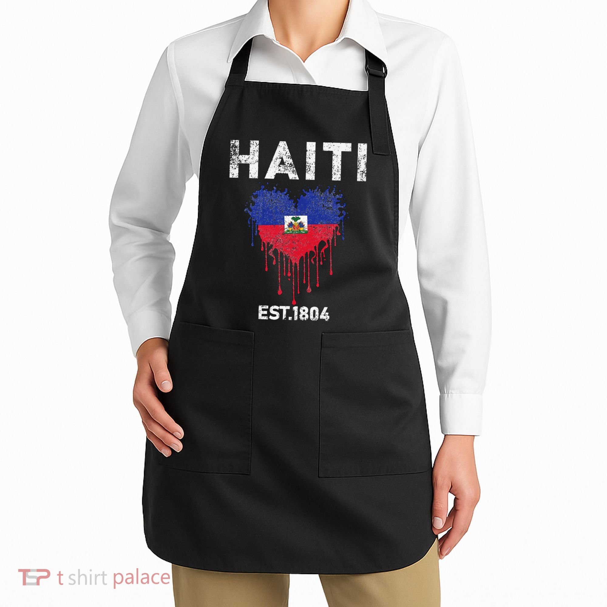Haiti Flag Day Haitians Flag Pride Apron