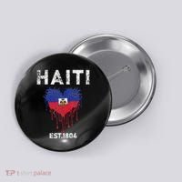 Haiti Flag Day Haitians Flag Pride Button thumb 0
