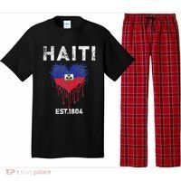 Haiti Flag Day Haitians Flag Pride Pajama Set thumb 0