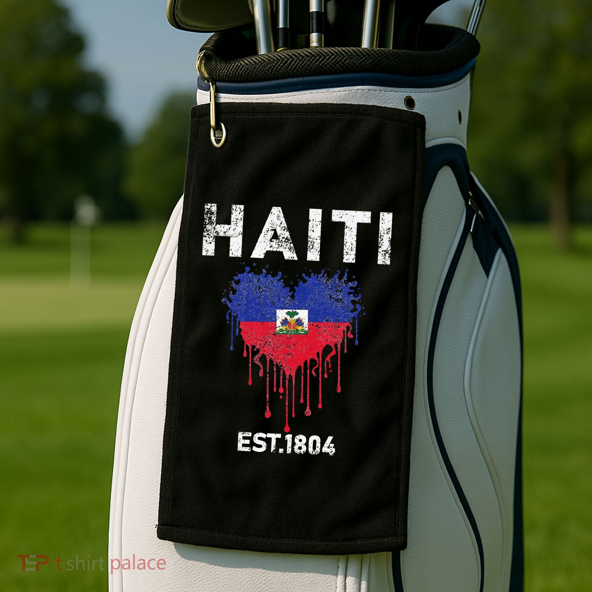 Haiti Flag Day Haitians Flag Pride Golf Towel