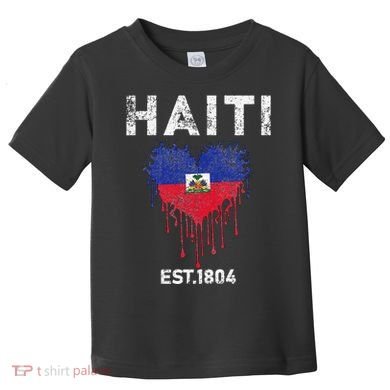 Haiti Flag Day Haitians Flag Pride Toddler T-Shirt