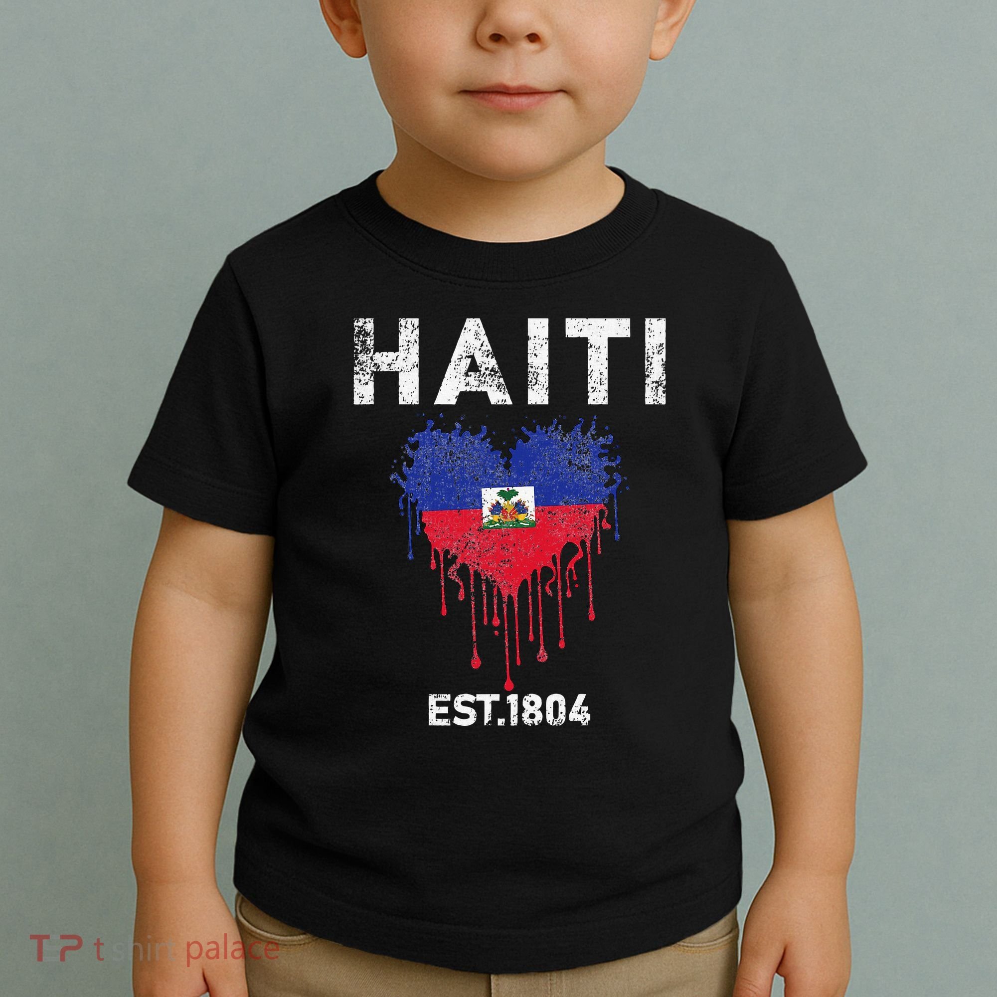 Haiti Flag Day Haitians Flag Pride Toddler T-Shirt