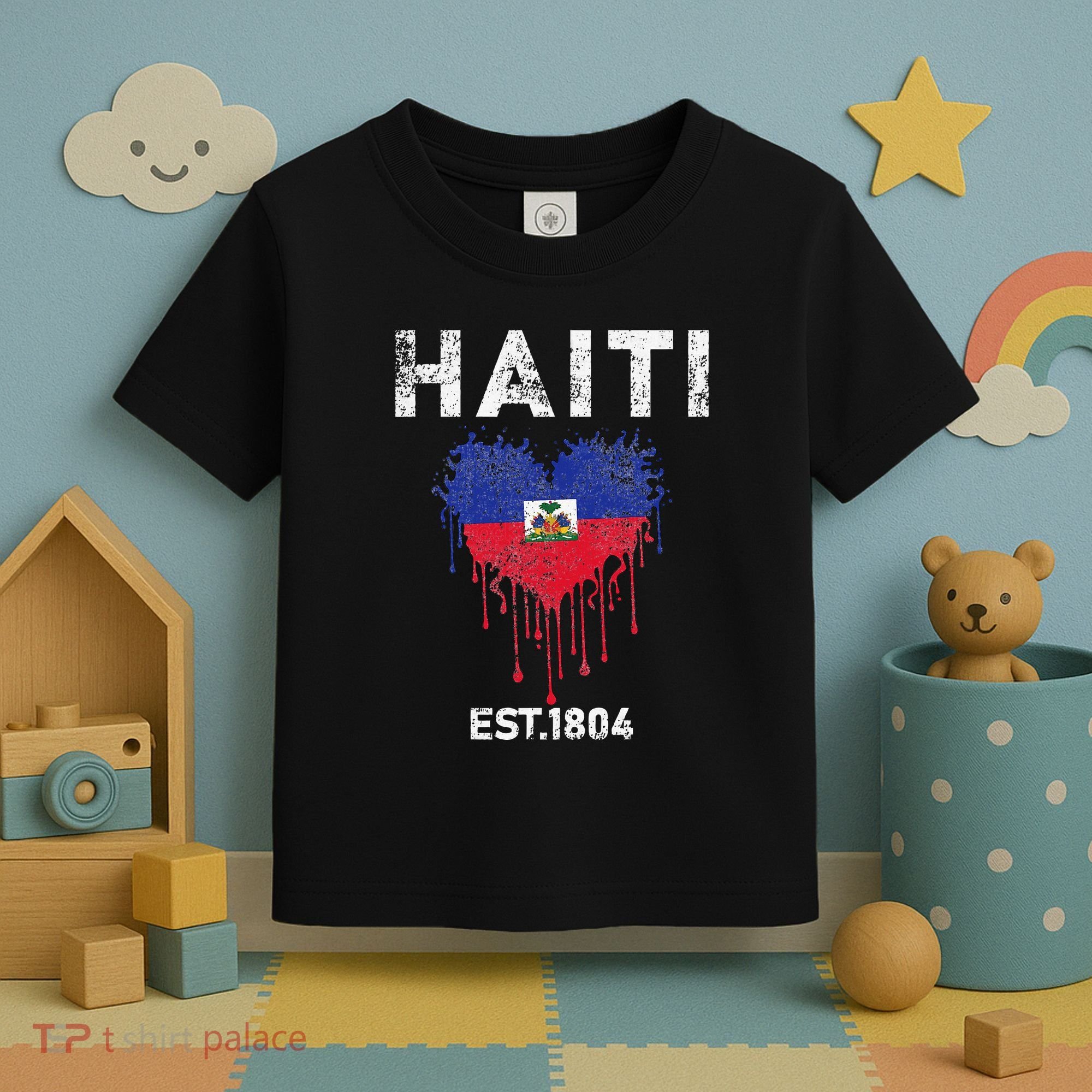 Haiti Flag Day Haitians Flag Pride Toddler T-Shirt