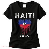 Haiti Flag Day Haitians Flag Pride Women's T-Shirt thumb 0