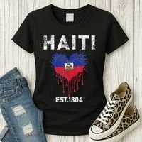 Haiti Flag Day Haitians Flag Pride Women's T-Shirt thumb 3