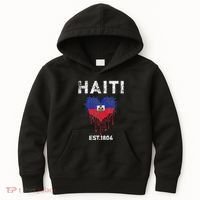 Haiti Flag Day Haitians Flag Pride Kids Hoodie thumb 0
