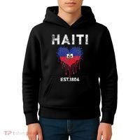 Haiti Flag Day Haitians Flag Pride Kids Hoodie thumb 4