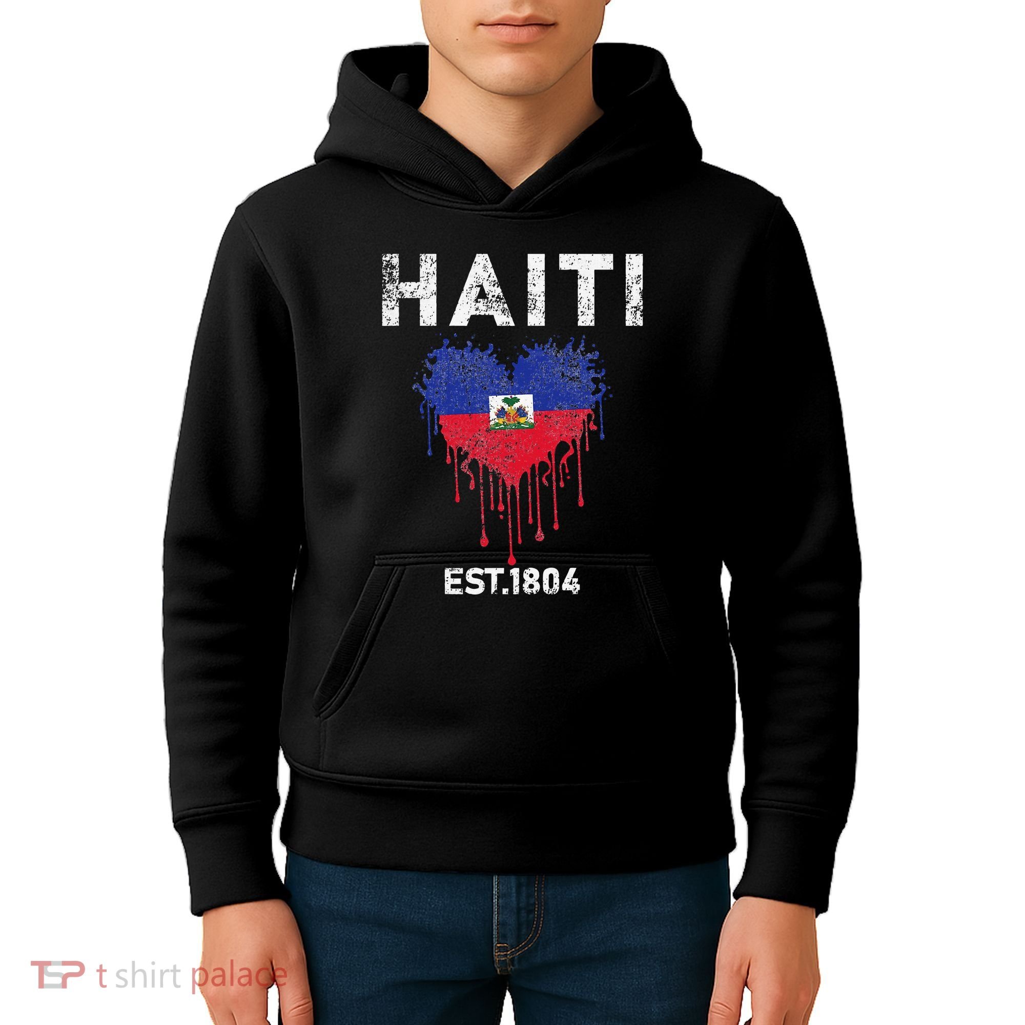 Haiti Flag Day Haitians Flag Pride Kids Hoodie