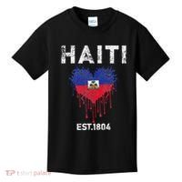 Haiti Flag Day Haitians Flag Pride Kids T-Shirt thumb 0